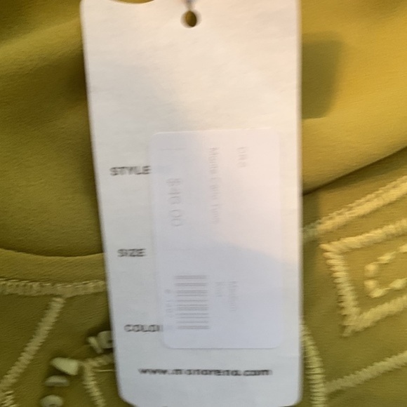 NWT Mono Reno Monte Carlo Tunic Kiwi Size Medium - Picture 7 of 12